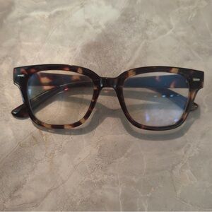 Tortoise Shell Square blue light  Glasses